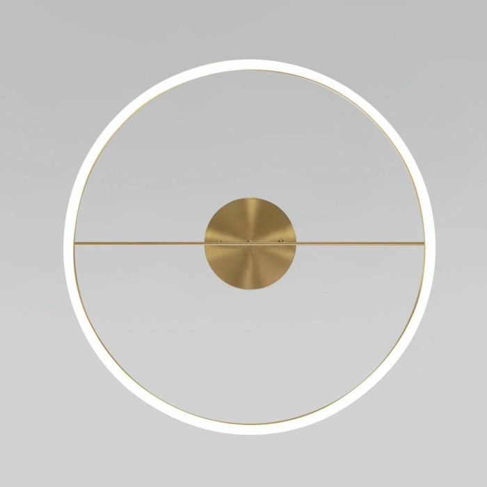 Подвесной светодиодный светильник Eurosvet Over 90322/1 латунь