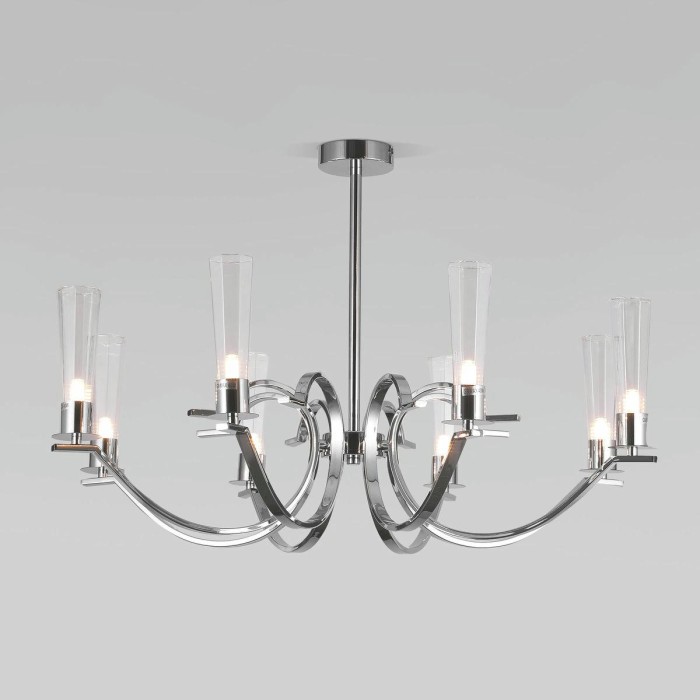 Подвесная люстра Eurosvet Rosher 60141/8 хром