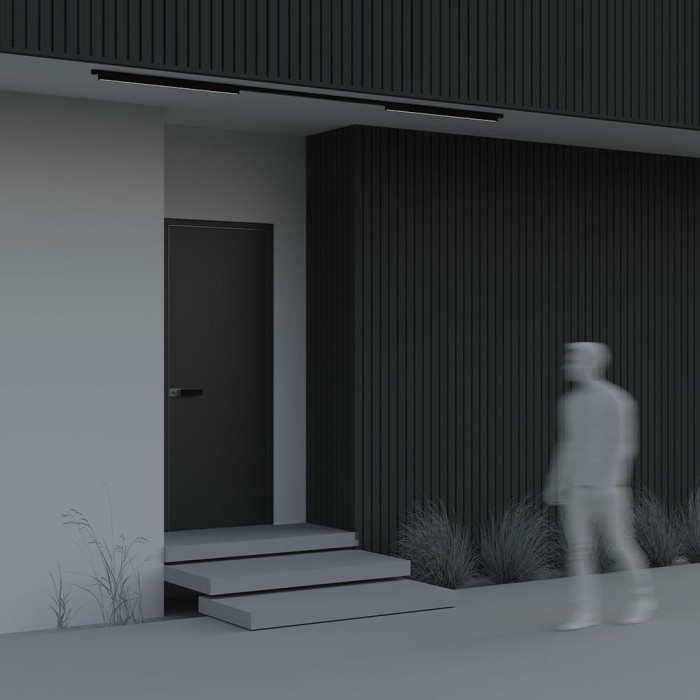 Уличный трековый светильник Maytoni Outdoor O-TR02-1-S-24WB4K