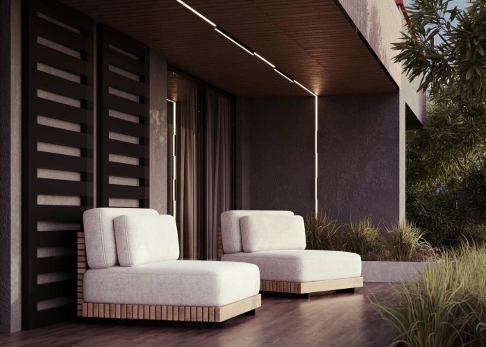 Уличный трековый светильник Maytoni Outdoor O-TR02-1-S-24WB4K