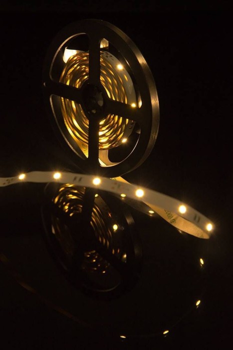 Светодиодная лента SWG 7,2W/m 30Led/m 5050SMD теплый белый 5M SWG530-12-7.2-WW-М 009260