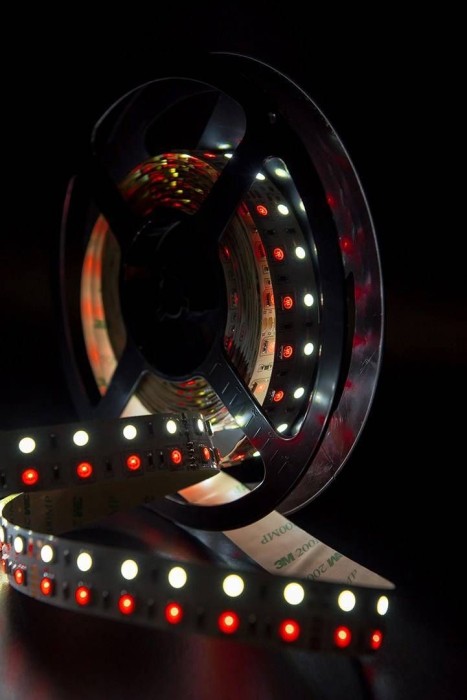 Светодиодная лента SWG 28,8W/m 120LED/m 5050SMD RGB/ холодный белый 5M 000969