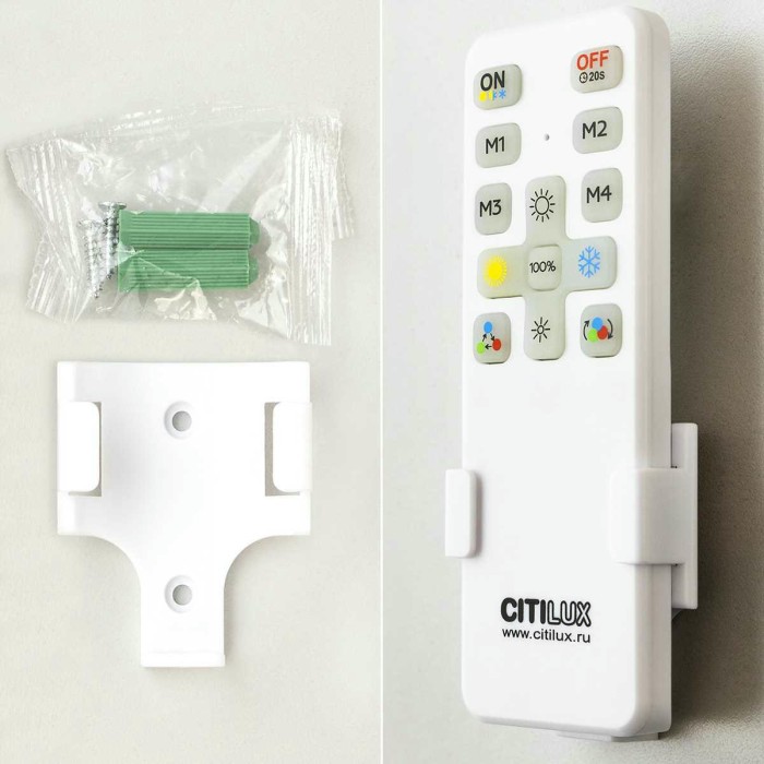 Потолочный светодиодный светильник Citilux Лаконика CL725480G