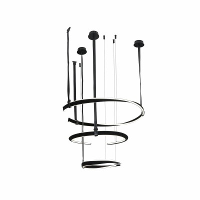 Люстра Kink Light Маджена черный 07656-3A,19(4000K)