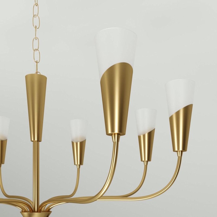 Подвесная люстра Eurosvet Rhyton 60167/8 латунь