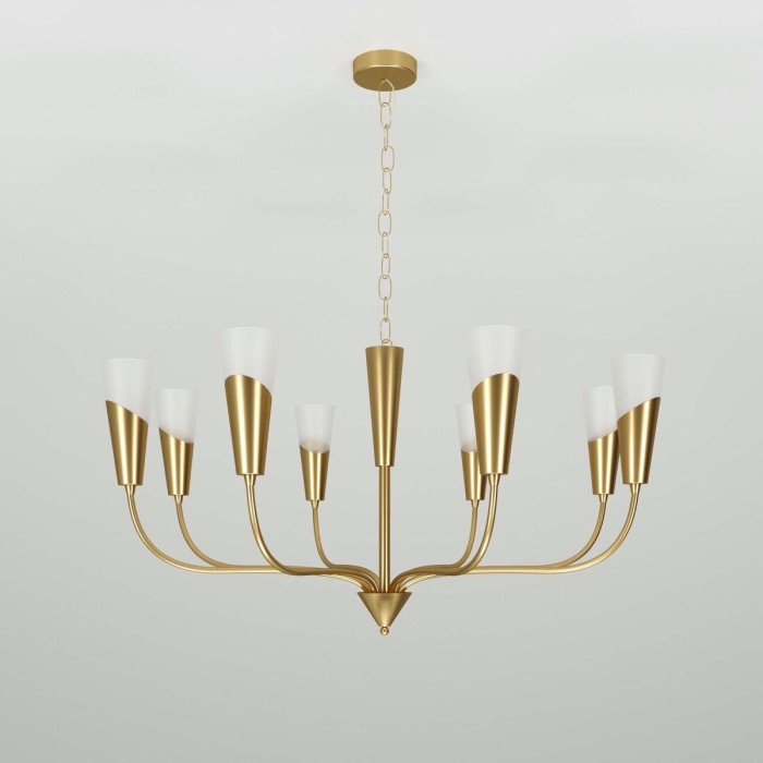 Подвесная люстра Eurosvet Rhyton 60167/8 латунь