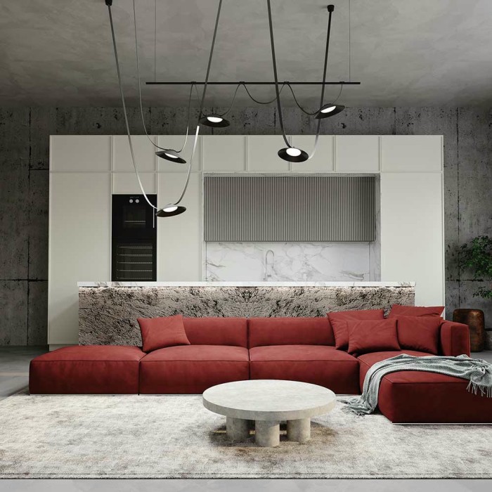 Подвесной светодиодный светильник Maytoni Technical Pendant system Parity Campana TR127B-12W3K-B