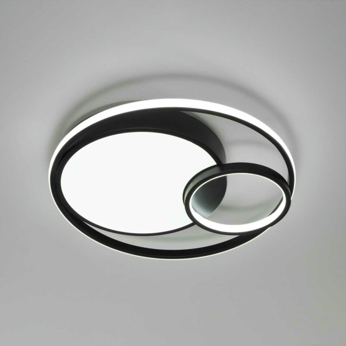 Потолочный светодиодный светильник Eurosvet Jeremy 90254/1 черный