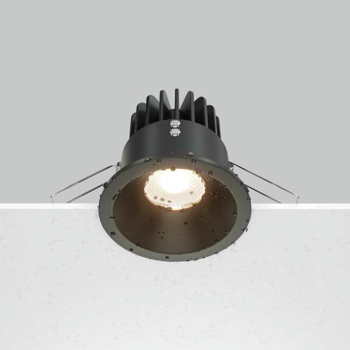 Встраиваемый светильник Maytoni Technical Downlight DL034-01-12W2.7K-B