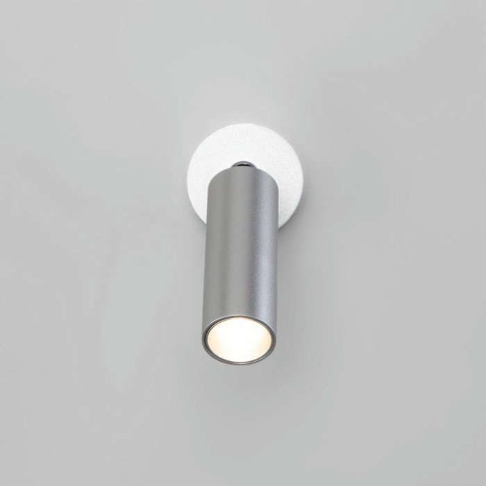 Светодиодный спот Eurosvet Pin 20133/1 LED серебро
