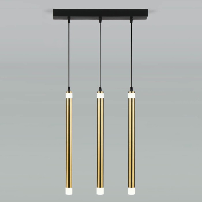 Подвесной светильник Eurosvet 50133/3 LED бронза