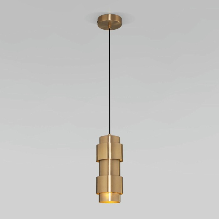 Подвесной светильник Eurosvet Mark 50235/1 латунь