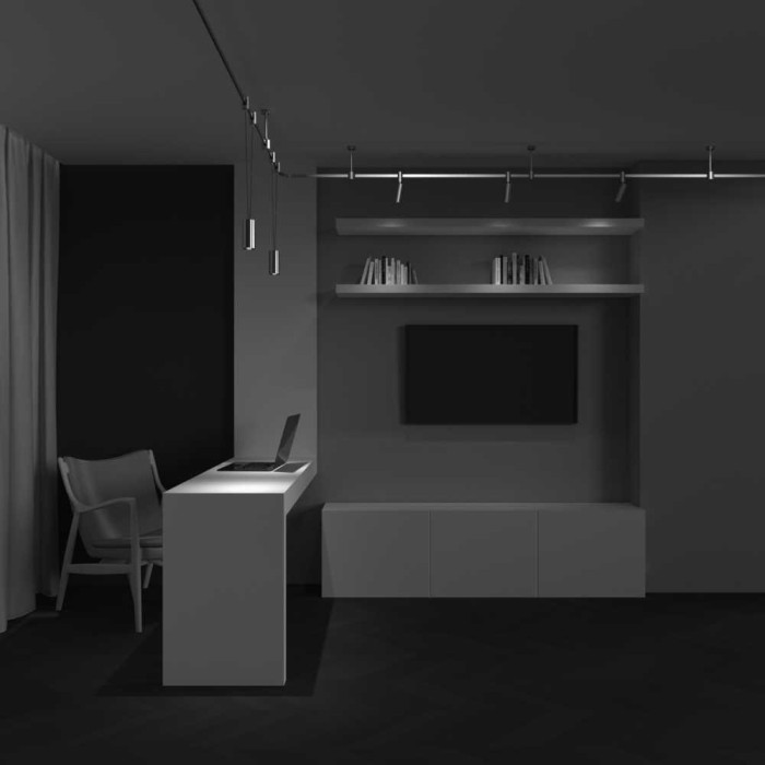 Трековый светильник Maytoni Technical TR157-1-12W3K-BS