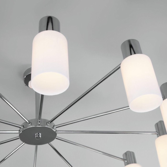 Потолочная люстра Eurosvet Vegga 70160/12 хром Smart