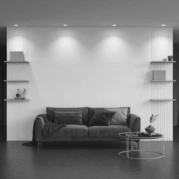 Встраиваемый светильник Maytoni Technical Gyps Modern DL001-1-01-W