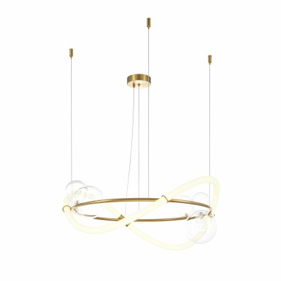 Подвесной светодиодный светильник Maytoni Oasis MOD289PL-L44BS3K