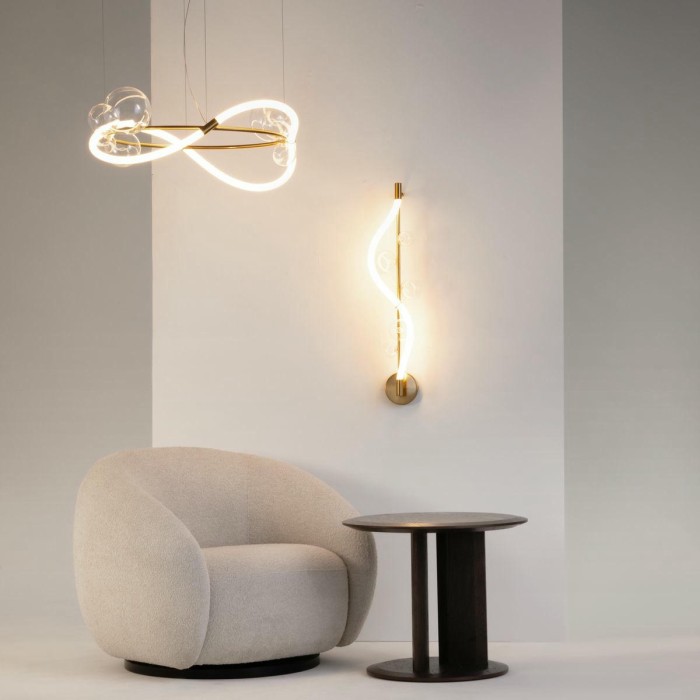 Подвесной светодиодный светильник Maytoni Oasis MOD289PL-L44BS3K