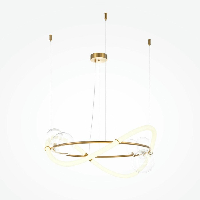 Подвесной светодиодный светильник Maytoni Oasis MOD289PL-L44BS3K