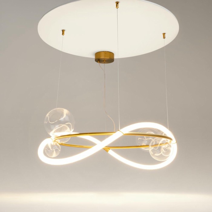 Подвесной светодиодный светильник Maytoni Oasis MOD289PL-L44BS3K