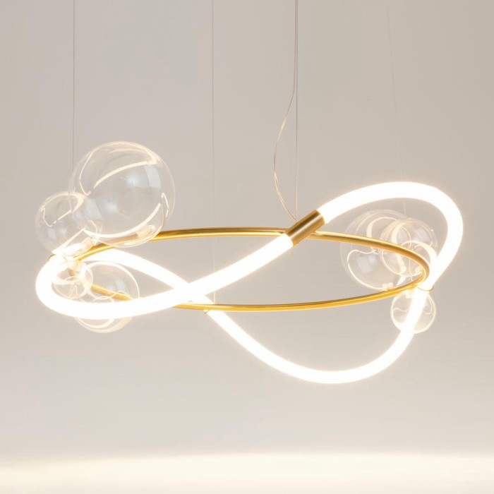 Подвесной светодиодный светильник Maytoni Oasis MOD289PL-L44BS3K