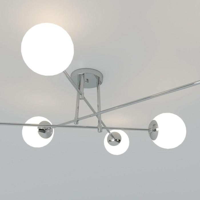 Потолочная люстра Eurosvet Netz 30181/6 хром