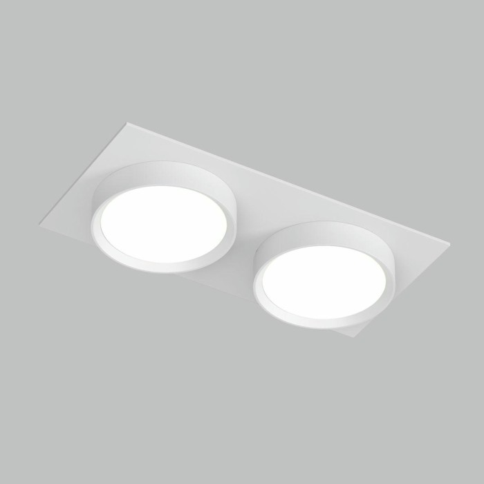 Встраиваемый светильник Denkirs Flat DK2092-WH