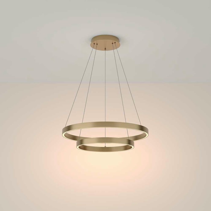 Подвесной светодиодный светильник Maytoni Rim MOD058PL-L55BSK