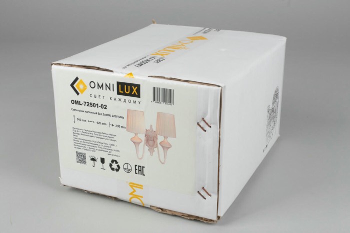 Бра Omnilux Monsano OML-72501-02