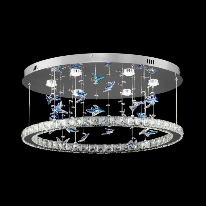 Люстра хрустальная с пультом Citilux ETERA CL322050