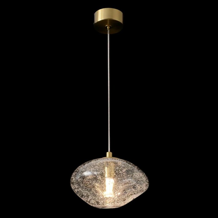 Светильник подвесной Crystal Lux FORMLESS SP1 TRANSPARENT