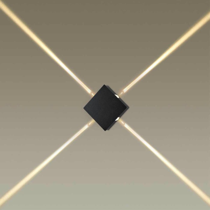 Настенный светодиодный светильник Odeon Light Hightech Vista 4259/8WL