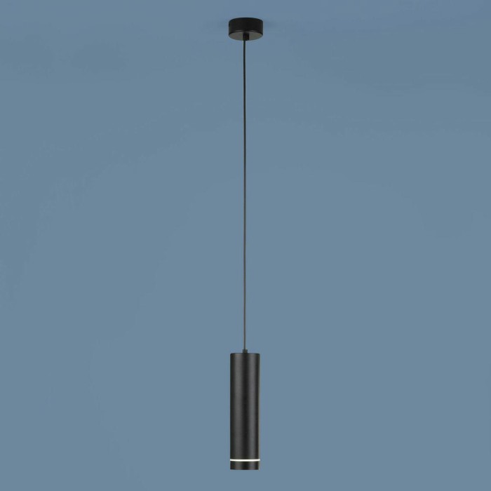 Уличный подвесной светодиодный светильник Elektrostandard DLR023 35084/H черный a061364