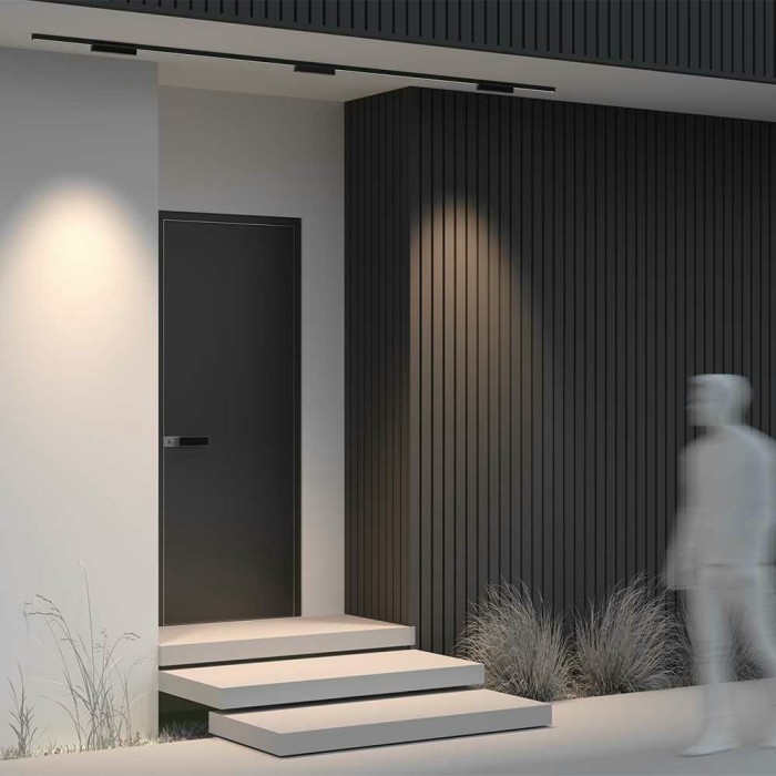 Уличный трековый светильник Maytoni Outdoor O-TR02-2-S-12WB3K