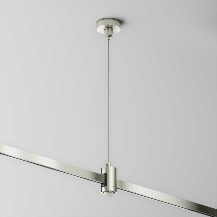 Подвес тросовый Hang одинарный Maytoni Technical TRA157SW-S1-PT