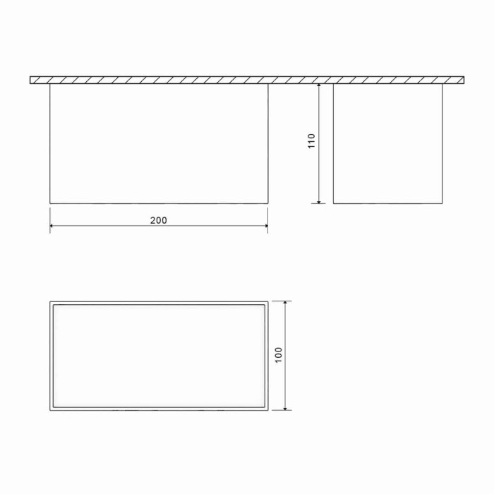 Потолочный светодиодный светильник DesignLed GW-8602-20-BL-WW 004904