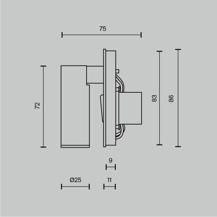 Бра Maytoni Mirax C040WL-L3B3K