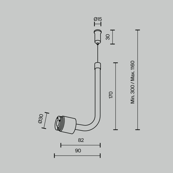 Аксессуар Maytoni Technical CA024PL-B
