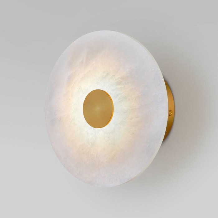 Настенный светодиодный светильник Eurosvet Thasos 40340 LED латунь