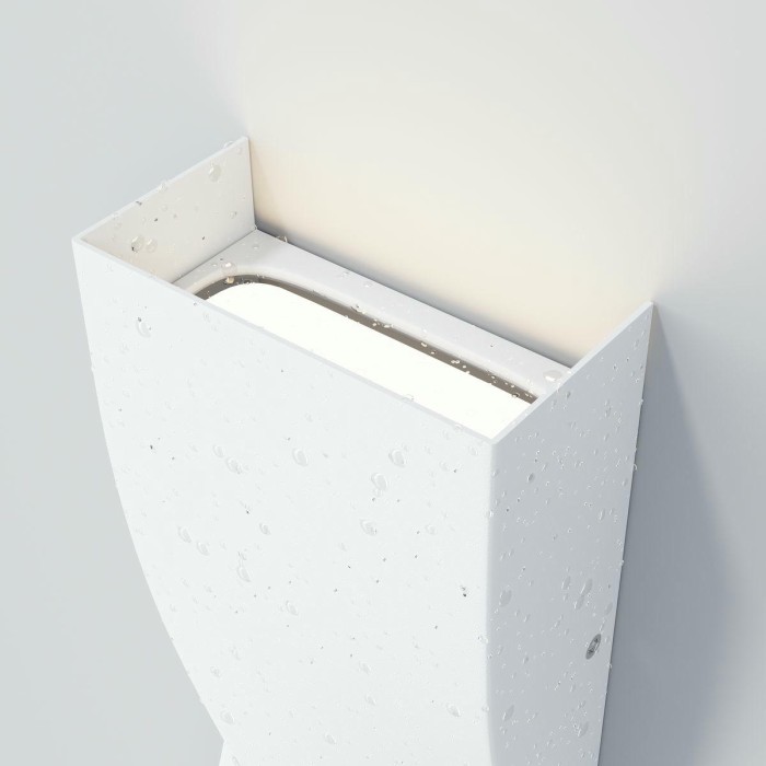 Уличный настенный светодиодный светильник Maytoni Twist O040WL-L11W3K