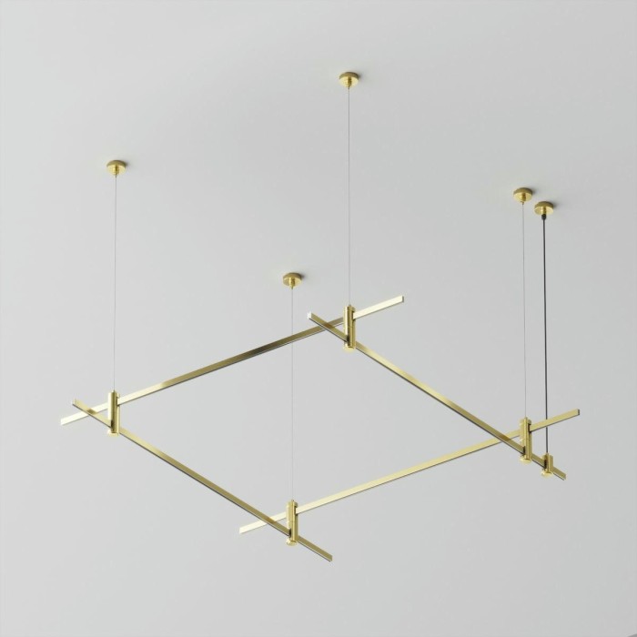 Основание на тросовых подвесах Hang для трековых светильников Maytoni Technical Flarity TFC-Flar-H04-BS