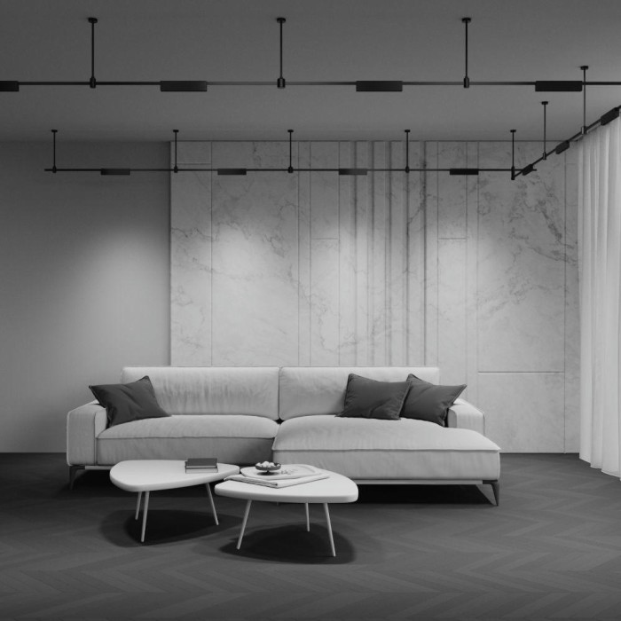 Трековый светодиодный светильник Maytoni Technical Flarity Points TR150-1-12W3K-M-B