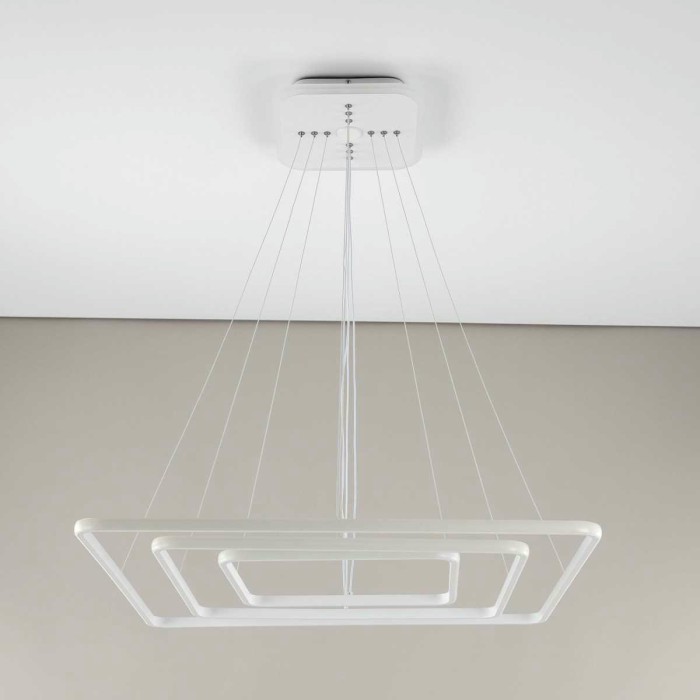 Подвесная светодиодная люстра Citilux Неон Смарт CL731AK110E