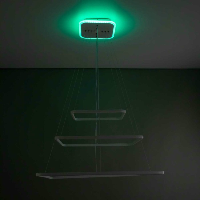 Подвесная светодиодная люстра Citilux Неон Смарт CL731AK110E