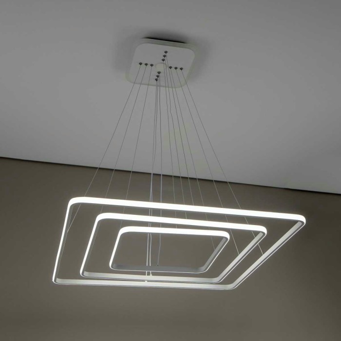 Подвесная светодиодная люстра Citilux Неон Смарт CL731AK110E