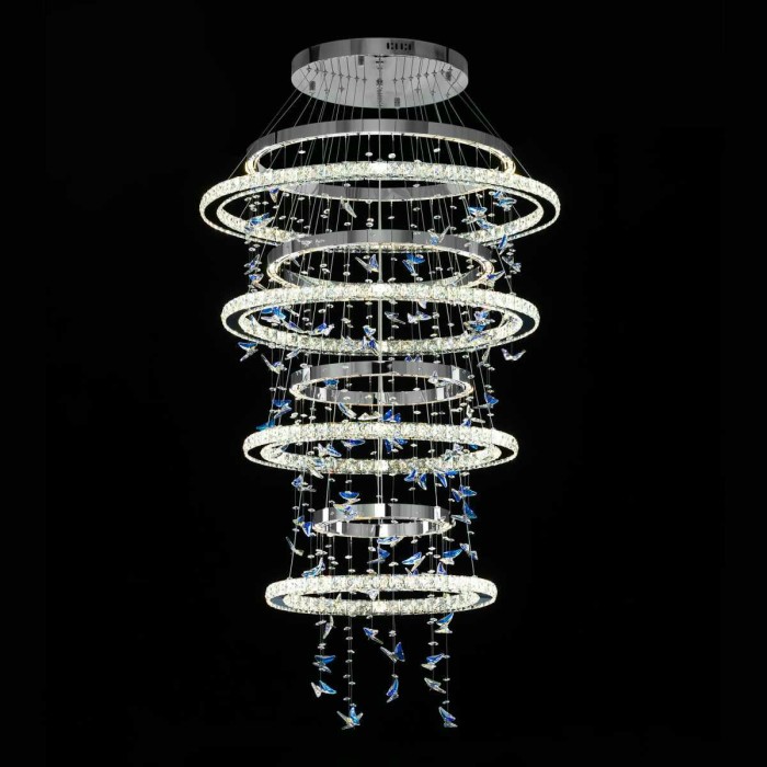 Люстра хрустальная с пультом Citilux ETERA CL322090