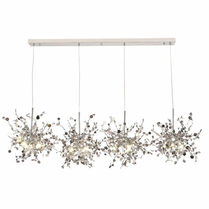 Подвесной светильник Crystal Lux GARDEN SP3х4 L1600 CHROME