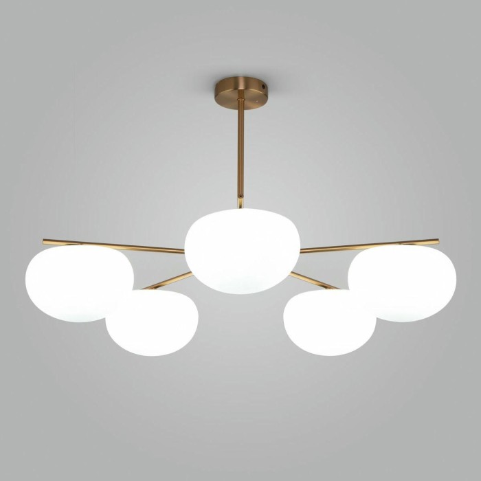 Подвесная люстра Eurosvet Like 30190/5 латунь