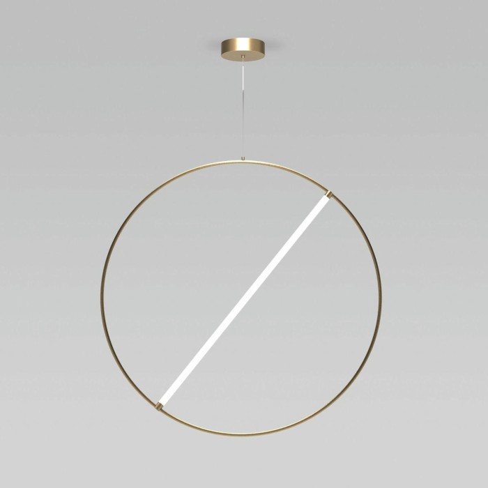 Подвесной светодиодный светильник Eurosvet Element 90283/1 бронза