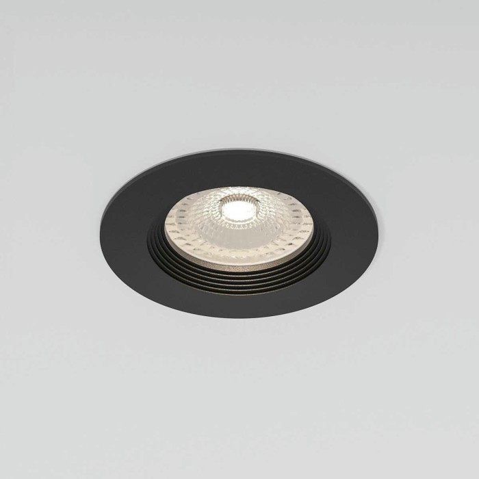 Точечный светильник Elektrostandard City 25060/01 GU10 черный IP44 a070141