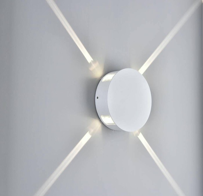 Настенный светодиодный светильник DesignLed GW Star GW-A131-4-4-WH-WW 003199